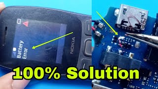 Nokia 105 Plus TA 1447 Battery Error Problem  nokia 105 battery error solution [upl. by Liatrice]