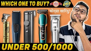 Best Trimmers Under 500 amp 1000 in India 2024 [upl. by Madora661]