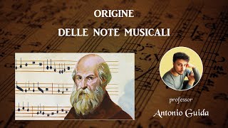 Origine delle note musicali Lezione del prof Antonio Guida [upl. by Moore733]