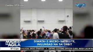 Diwata2 microsatellite inilunsad na sa orbit [upl. by Anide]