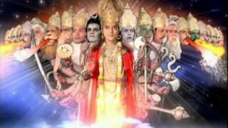 Ramayan Lord Rams chaturbhuj roop is revealed to Ravan [upl. by Reedy117]