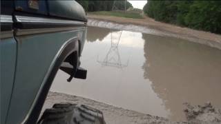 460 BIG BLOCK FORD MUD TRUCK RIDEALONG LETTIN THOSE 54quot BOGGERS EAT [upl. by Pincas487]