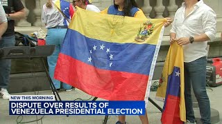 Venezuela election Nicolas Maduro claims victory as Venezuelans in Chicago watch closely [upl. by Sheepshanks580]