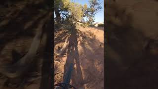 Riding up challenging features ￼ GOOSEBERRY MESA mtb mountainbike mountainbiking [upl. by Redd]