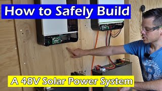 Beginner Friendly 48V Solar Power System Step by step [upl. by Fleda606]