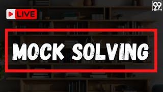 Live Mock Solving Showdown with CAT 100 Percentiler Shashank Prabhu [upl. by Skricki]