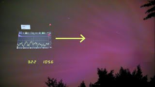 Aurora Borealis Sound Recorded using Custom Technology [upl. by Elleinaj]