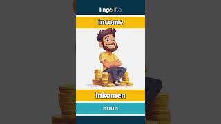 🇬🇧🇳🇱 income  inkomen  vocabulary builder  learn English  laten we Engels leren [upl. by Neeven]