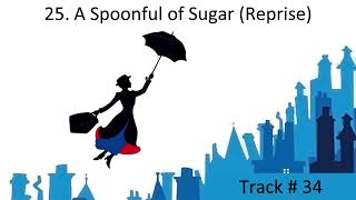 25 A Spoonful of Sugar Reprise  Mary Poppins Jr LYRICS [upl. by Mozza]