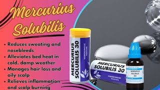 Mercurius Solubilis  Homeopathic Medicine  Uses Dosage amp Side Effects  Hindi Urdu [upl. by Annasoh]