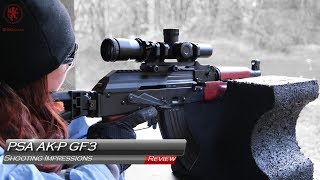 PSA AKP GF3 Shooting Impressions [upl. by Enelrats]