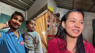 Home vlog 🙏mero pregnancy ko sano update ☺️ [upl. by Bertrando]