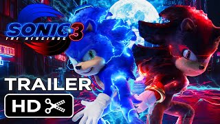 SONIC THE HEDGEHOG 3 2024  Full Teaser Trailer  Paramount Pictures Concept 4K [upl. by Goggin385]