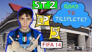 CHE RIVELAZIONI ST2 EP5 CARRIERA ALLENATORE FIFA 14💙🖤😱 [upl. by Nodlehs461]