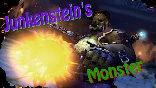 Overwatch  Junkensteins Monster Skin Gameplay [upl. by Vincenta670]