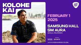 Kolohe Kai live in Manila at Samsung Hall SM Aura BGC  Feb 1 2025 [upl. by Salta946]