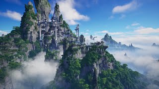 Chinese Xianxia Aesthetic Landscape Preview  World of Jade Dynasty [upl. by Nuajed358]