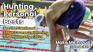 Hunting Personal Bests  Swim England Masters National Swimming Championships 2024 [upl. by Kreda]