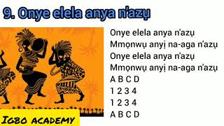 Onye elele anya nazụ Igbo language childrens playing song [upl. by Eibbob]