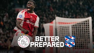 BETTER PREPARED 🧐📊  Ajax 🆚 sc Heerenveen [upl. by Jorrie101]