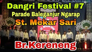 Baleganjur Ngarap StMekar Sari BrKereneng  Dangin Puri Festival ke 7 [upl. by Susannah]