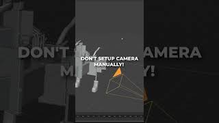 Blender3D Fast Camera Setup blender3D blendertutorial [upl. by Narot]
