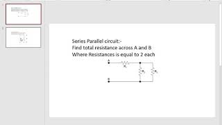 How to calculate series parallel combinations of resistors on multisim Simple designing of circuits [upl. by Neelat]