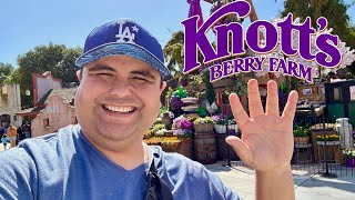 Opening Day Knott’s Boysenberry Festival  New Merch Shows amp Foods [upl. by Weiss4]