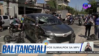 Rider patay matapos sumalpok sa MPV  BT [upl. by Nedaj]