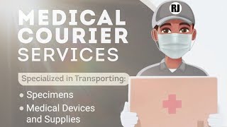 Medical Courier  Pharmaceutical Delivery Independent Contractor  RJOLogisticscom [upl. by Areivax]