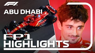 FP1 Highlights  2024 Abu Dhabi Grand Prix [upl. by Acissej]