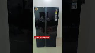 Haier refrigerator sbs 2024 model [upl. by Enavi864]