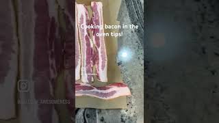 🥓Tips for cooking bacon in the oven [upl. by Drofub875]