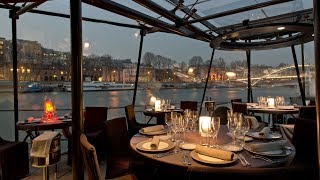 Seine River Dinner Cruise in Paris France [upl. by Krispin]