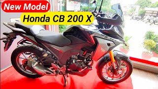 New Model Honda CB 200 X  Gujarat Review  2024 [upl. by Ellyn]