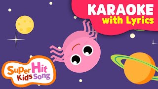 Itsy Bitsy Spider  KARAOKE with Lyrics  Sing Along [upl. by Olivette]