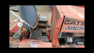 STARTING AND MAINT ON TORO 1986 GROUNDSMASTER 322D [upl. by Elaen348]