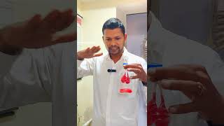 how human lungs🫁work viralvideo shorts funny medicalexperiment science project [upl. by Hulburt]