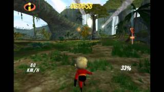 Lets Play Die Unglaublichen The Incredibles 11  100 Meilen Sprint [upl. by Ioj]