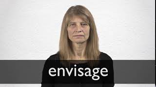 How to pronounce ENVISAGE in British English [upl. by Gnivri484]