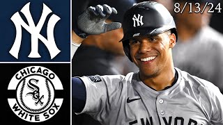 New York Yankees  Chicago White Sox  Game Highlights  81324 [upl. by Nedearb]