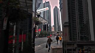 Canada toronto city Downtown view 2024 arabicmusic hamadaenani remix arabictrapmusic [upl. by Anaitsirk]