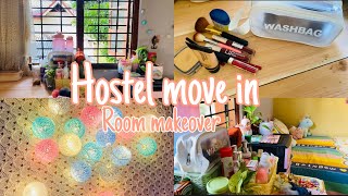 Hostel  bording room makeover 🌿💗🛍️Hostel එකට මාරු වෙද්දි ගෙනියන්න ඕනි දේවල් hostellife dayvlog [upl. by Dearborn]