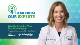 Podcast What to Expect at Your First Mammogram with Amy Lantis Stemerman MD [upl. by Anelak]