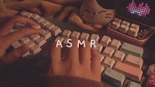 My new keyboard asmr keyboardasmr creativekeyboard cutekeyboard customkeyboard [upl. by Mattheus851]