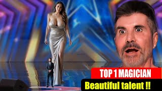 BGT 2024 You Wont Believe This WorldClass Magicians Shocking Performance win Golden Buzzer [upl. by Hgiellek772]