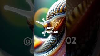 Snails have teeth 🦷 facts randomfacts factoftheday interestingfact mindblown randomfacts [upl. by Atteuqihc]