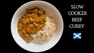 Chinese Takeaway Style Beef Curry recipe  Crockpot  Slow Cooker recipe [upl. by Ardme]