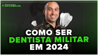 O que esperar dos concursos do Exército Marinha e Aeronáutica para dentistas em 2024 [upl. by Deery]