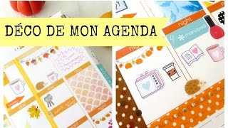 Déco de mon agenda [upl. by Kolodgie]